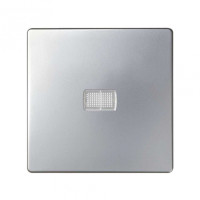 Simon 82 Detail Алюминий Клавиша с окошком для пиктограммы, 8200013-033