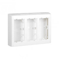 Simon Connect Белая Коробка Cima Pro в сборе для наружного монтажа на 3 Cima-модуля, SBC300-9