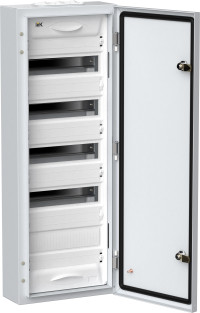 TITAN 5 Корпус мет. ЩРн-60 (1х60) 835х310х140 IP54 бел IEK, TI5-50-N-060-54