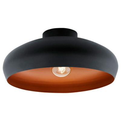 94547 Потолочный светильник MOGANO, 1х60W (E27), ?400, H170, сталь, черный, медный