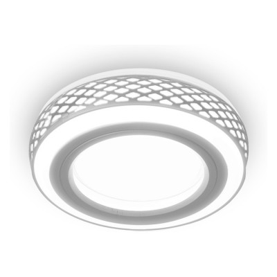 Светильник Gauss Backlight BL142 Кругл. Gu5.3, 3W, LED 3000K 1/40 белый матовый, BL142