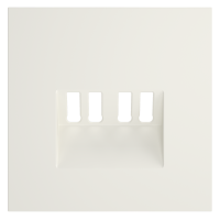 Накладка для розетки акустической 4-местной , S70 (хлопок), VLS001513