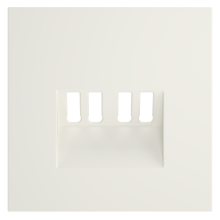 Накладка для розетки акустической 4-местной , S70 (хлопок), VLS001513