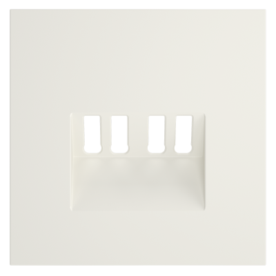 Накладка для розетки акустической 4-местной , S70 (хлопок), VLS001513