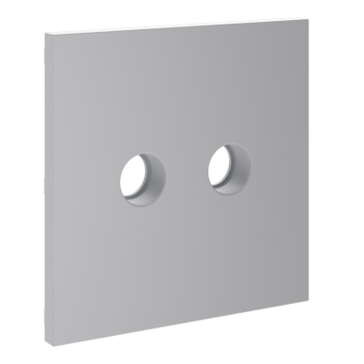 Накладка для розетки телевизионной оконечной TV+SAT, S70 (серый), VLS001616