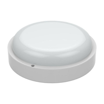 Св-к светодиодный Gauss Elementary IP65 D140*51 8W 680lm 4000K 160-260V ЖКХ круглый 1/40, 126411208