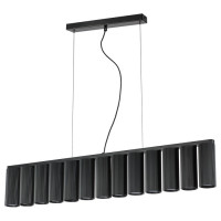 Lightstar 718137 (MD2166-13A) Люстра ROMA 13х28W GU10 (led) MATT BLACK (в комплекте)