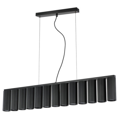 Lightstar 718137 (MD2166-13A) Люстра ROMA 13х28W GU10 (led) MATT BLACK (в комплекте)