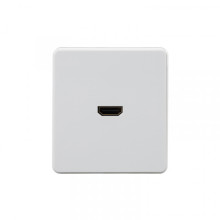 Розетка ROUND HDMI с/у перламутр KRANZ, KR-78-0730-1