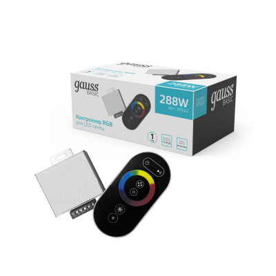 Контроллер RGB Gauss Basic для ленты LED 12V 288W 1/100, BT622