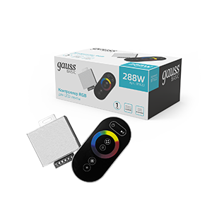 Gauss Контроллер RGB Basic для ленты LED 12V 288W 1/100, BT622