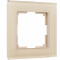 Werkel W0011111/ Рамка на 1 пост Favorit (шампань,стекло), a050793