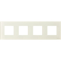 N2274 CB - Рамка 4-постовая, серия Zenit, стекло белое - 2CLA227400N3001 N2274 CB - Рамка 4-постовая, серия Zenit, стекло белое - 2CLA227400N3001