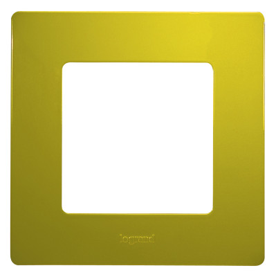 Legrand Рамка 1 пост - Legrand Etika - зелёный папоротник, 672541