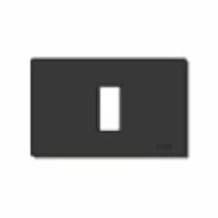 Vimar Накладка для 1 модуля аллюминевая 1F черная, 08635.N Vimar Накладка для 1 модуля аллюминевая 1F черная, 08635.N