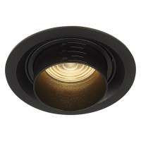 ST LUCE ST701.438.12 Св-к встр. Zoom Черный LED 1*12W 3000K 960Lm Ra90 15°-60° IP20 D115xH95 170-240V