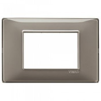 Vimar Накладка для 3 модулей рефлекс пепельная, 14653.40