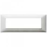 Vimar Накладка для 7 модулей зашкуренный алюминий, 14657.81