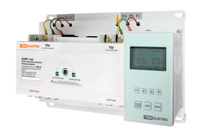 Блок автоматического ввода резерва БАВР 3П 160/160А TDM Electric, SQ0743-0003