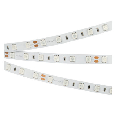 Светодиодная лента RT-B60-10mm 24V Blue (14.4 W/m, IP20, 5060, 5m) (Arlight, Открытый), 008819(2)