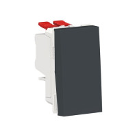 NU310554 - Unica modular переключатель 1-клавишный, перекрестный, схема 7, 10 ax, 250в, антрацит