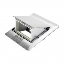 LUK/2AL Люк в пол на 2 поста (45х45мм), стальной Экопласт