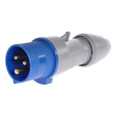 Legrand Прямая вилка - P17 Tempra Pro - IP 44 - 200/250 В~ - 16 A - 3К+З, 555125