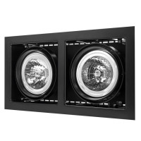 Lightstar 214128 Светильник CARDANO 111Х2 ЧЕРНЫЙ (в комплекте)