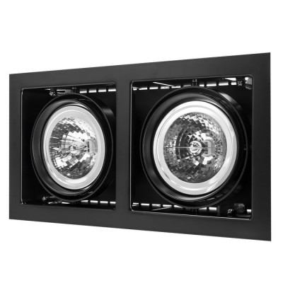 Lightstar 214128 Светильник CARDANO 111Х2 ЧЕРНЫЙ (в комплекте)