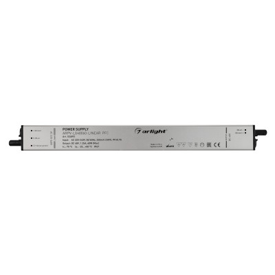 Блок питания ARPV-LG48060-LINEAR-PFC (48V, 1.25A, 60W) (Arlight, IP67 Металл, 5 лет), 034893