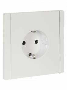 FORTE&PIANO Роз. с з/к без з/ш б/к 16А FP214 бел. IEK, FP-R11-16-1-K01