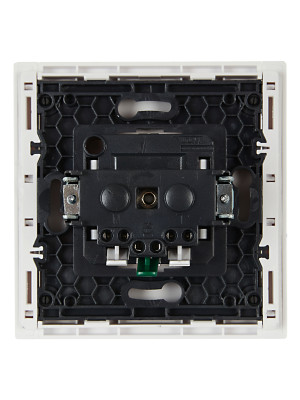 FORTE&PIANO Роз. с з/к без з/ш б/к 16А FP214 бел. IEK, FP-R11-16-1-K01