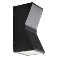 ST LUCE SL088.431.02 Светильник уличный настенный ST-Luce Черный кварцевый LED 2*7W 4000K