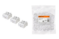 Клемма пружинная соединительная КСП3-L+N+PE, 16 A TDM Electric, SQ0510-0107