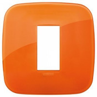 19671.63 - Vimar Накладка ROUND на 1 модуль REFLEX оранжевая