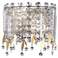 ST LUCE SL1655.201.02 Бра ST-Luce Золотистый/Прозрачный E14 2*40W