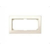 M-Plan Рамка 2-ная без перегородки, беж. блест.