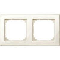M-Smart Рамка 2-ная, беж. блест.