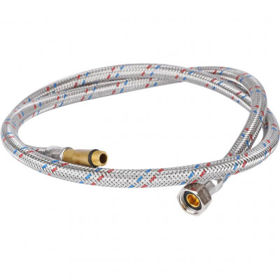 STOUT SHF-1035 Гибкая подводка для воды M 10 (35мм) х ВР 3/8, длина 1200 мм