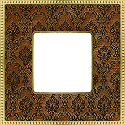 FD01441DBOB Fede Belle Epoque Tapestry Рамка 1-ная, Decorbrass-Bright Gold