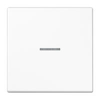 Клавиша для KNX кнопки, 1 группа, с окошком и символами"стрелки"; дюропласт; белый, LS101KO5WW