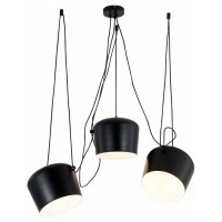 Evoluce SLE120643-03 Светильник подвесной Черный/Черный E27 3*40W