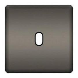FD04320GR-M Fede Fede Накладка для 1-го тумблера, Graphite/черн.