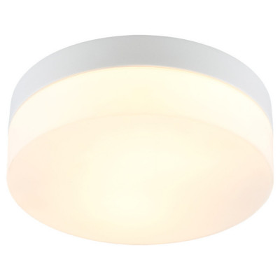 Arte Lamp AQUA-TABLET, Светильник потолочный, цвет арматуры - белый, цвет плафона/декора - БЕЛЫЙ, 2х60W E27, A6047PL-2WH