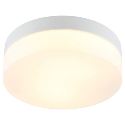 Arte Lamp AQUA-TABLET, Светильник потолочный, цвет арматуры - белый, цвет плафона/декора - БЕЛЫЙ, 2х60W E27, A6047PL-2WH