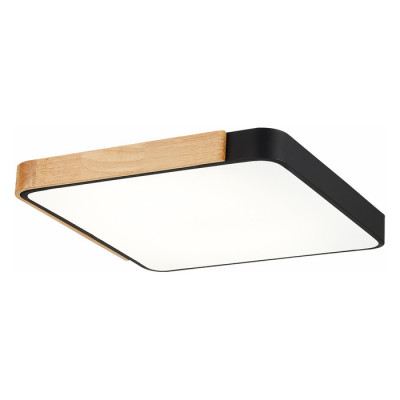 Evoluce SLE201242-01 Светильник потолочный Черный, Светлое дерево/Белый LED 1*42W 3000K/4000K/6000K
