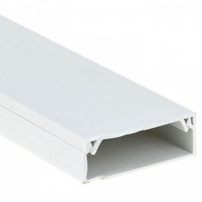 Канал кабельный (100х40) (8 м) белый EKF-Plast
