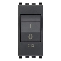 Vimar Выключатель термомагнитный 1P+N C10 120-230V, 20405.10