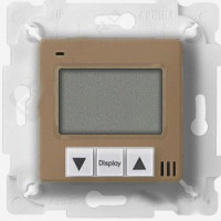 FD18000PB Fede Fede Термостат для эл. "теплых полов", бел./Bright Patina