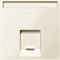 SM Накладка для комп. розетки 1хRJ45 UTP/FTP/STP, беж. блест. SM Накладка для комп. розетки 1хRJ45 UTP/FTP/STP, беж. блест.